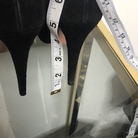 Prada black suede 5inch stiletto pump size 9 - Picture 5 of 12